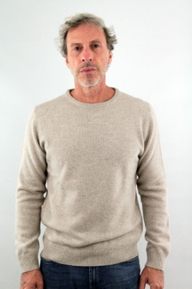 MAGLIONE GIROCOLLO DILAN BEIGE