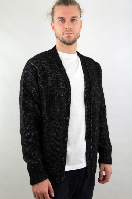 CARDIGAN CON BOTTONI GIAN NERO