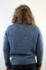 MAGLIONE GIROCOLLO ALPACA AZZURRO