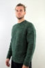 MAGLIONE GIROCOLLO ALPACA VERDE