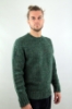 MAGLIONE GIROCOLLO ALPACA VERDE