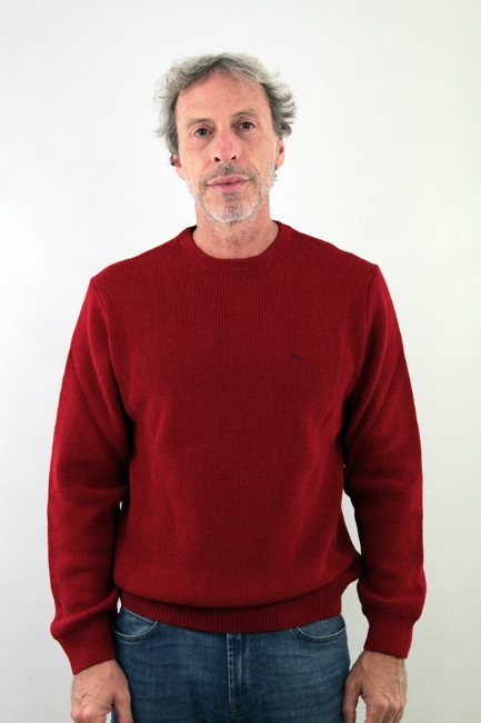 MAGLIONE GIROCOLLO INGLESE ROSSO