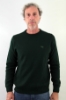 MAGLIONE GIROCOLLO PIQUET VERDE