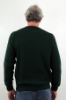 MAGLIONE GIROCOLLO PIQUET VERDE