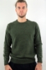 MAGLIONE GIROCOLLO FILATO SOTTILE VERDE