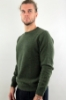 MAGLIONE GIROCOLLO FILATO SOTTILE VERDE