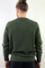 MAGLIONE GIROCOLLO FILATO SOTTILE VERDE