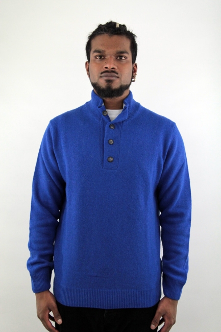 MAGLIONE  LUPETTO BIL BLU ELETTRICO