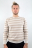 MAGLIONE GIROCOLLO SAM BEIGE 