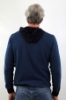 MAGLIONE CON CAPPUCCIO SAMMY BLU